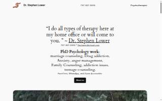 Dr Stephen Lower PhD website