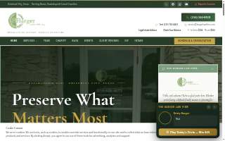 The Barger Law Firm, PLLC of Cibolo website