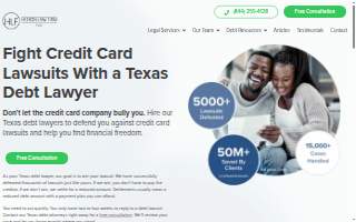 Heston Law Firm website