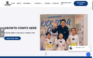 Leaders Taekwondo Cinco Ranch website