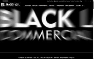 Black Label Commercial Group website