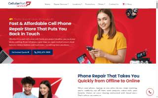 CellularPort Cell Phone Repair website
