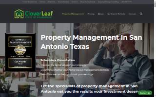 CloverLeaf Property Management website