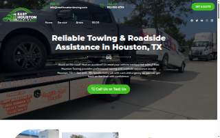 East Houston Towing website