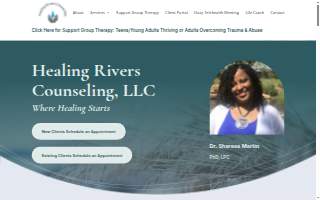 Healing Rivers Counseling, LLC website