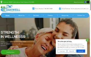 Oakwell Home Health Services LLC website