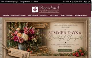 Aggieland Flowers and Chocolates website