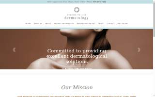 Brazos Valley Dermatology website