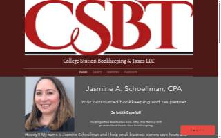 College Station Bookkeeping & Taxes LLC website