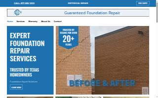 Guaranteed Foundation Repair LLC website