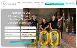 H&R Cleaning website