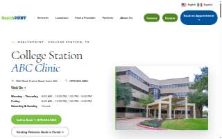 HealthPoint - ABC Clinic website