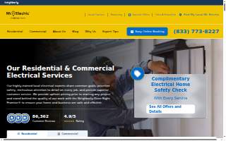 Mr. Electric of Bryan & College Station website