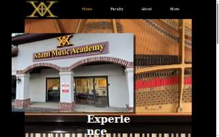 Adami Music Academy website