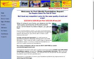 Fort Worth Foundation Repair website