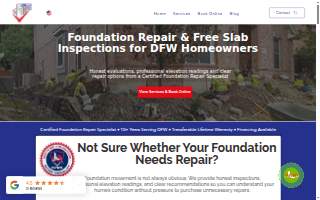 Orozco Foundation Repair website