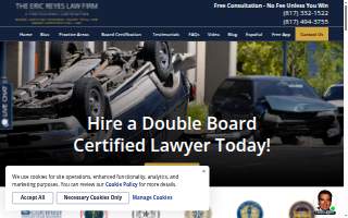 The Eric Reyes Law Firm of Colleyville website
