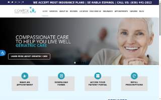 Conroe Family Doctor website