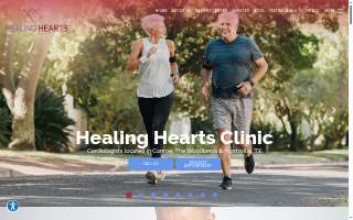 Healing Hearts Clinic website