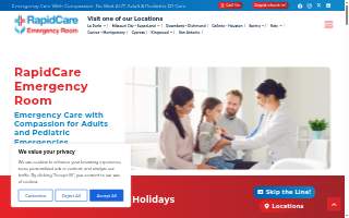 RapidCare Emergency Room - 24 Hr Conroe & Montgomery ER website
