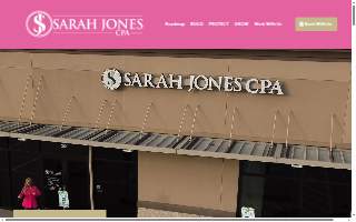 Sarah Jones CPA website