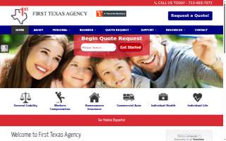 Texas Insurance Services website