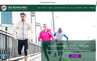 The Woodlands Sports Medicine Centre website