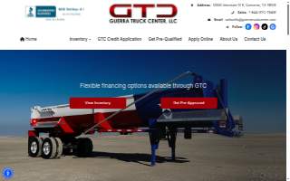 Guerra Truck Center, LLC website