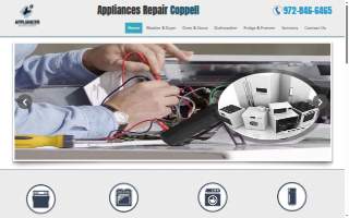 Coppell Appliance Repair website