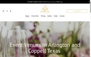 Le Palais Events website