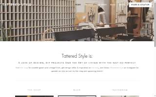 Tattered Style website