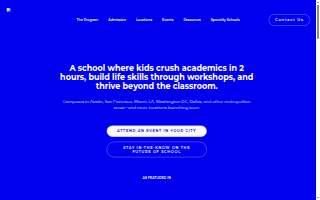 Alpha Time Too Day Care website