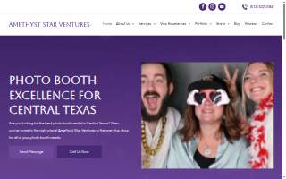 Amethyst Star Ventures Mirror Me & 360 Photobooth website