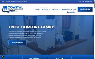Coastal Implant and Advanced Dentistry website