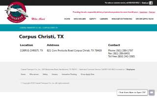 Coastal Transport Co Inc of Corpus Christi website