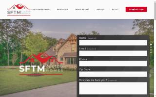 SFTM Custom Homes website