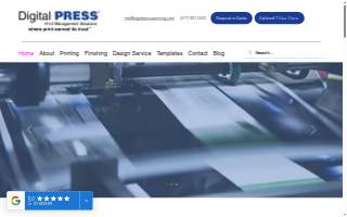 Digital Press Printing website