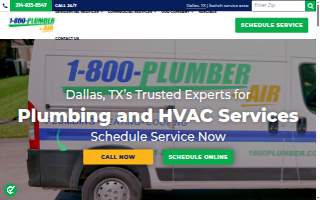 1-800-Plumber +Air of Dallas website