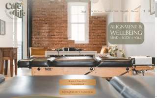 Cafe of Life Chiropractic website