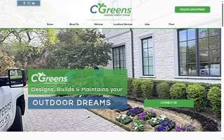 CGreens Landscape / Irrigation / Drainage website
