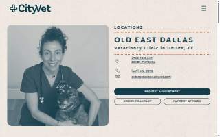 CityVet | Old East Dallas website