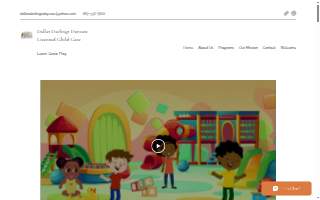 Dallas Darlings Daycare website