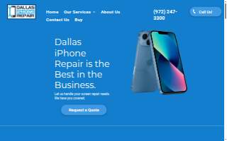 Dallas iPhone Repair website