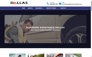 Dallas Roadside Assistance website