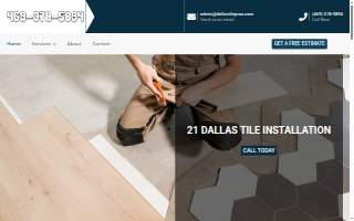 Dallas Tile Installation website