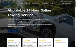 Dallas Towing Company website