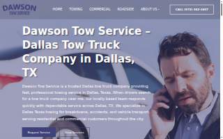Dawson Tow Service website