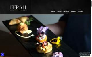 Ferah Catering & Events website
