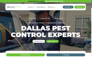 GreenPower Pest Control website