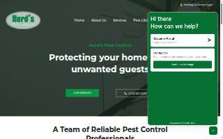 Hurd Pest Control LLC website